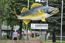 The world's biggest walleye fish